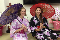 各国からの旅人との交流